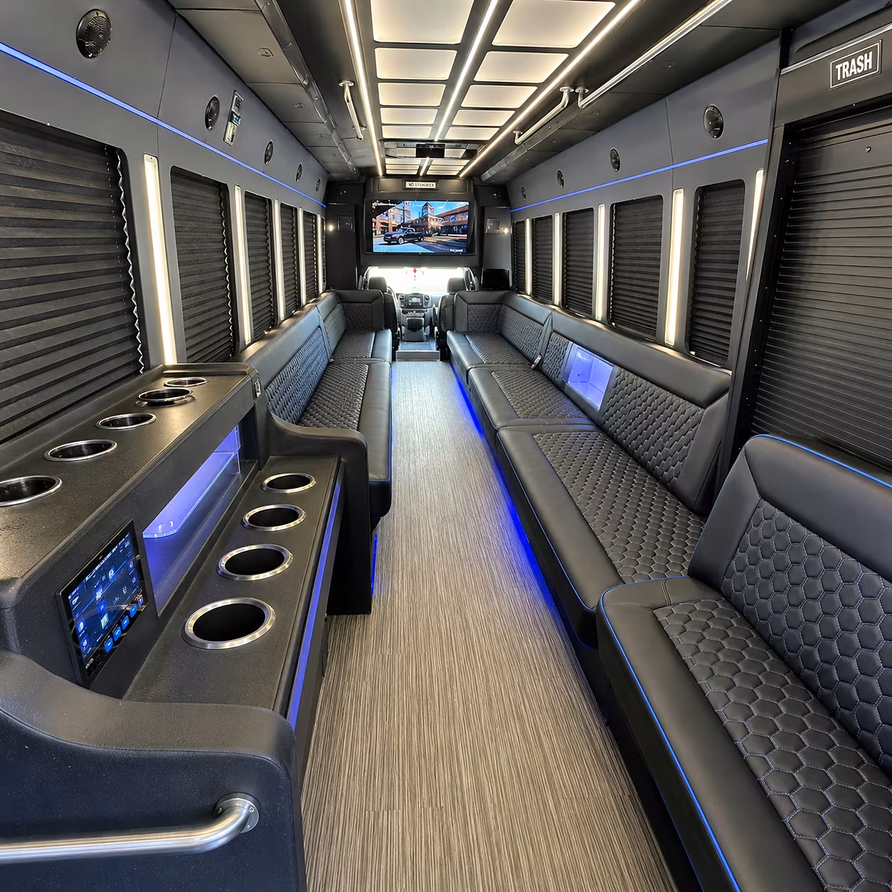 santa ana concert party bus rental