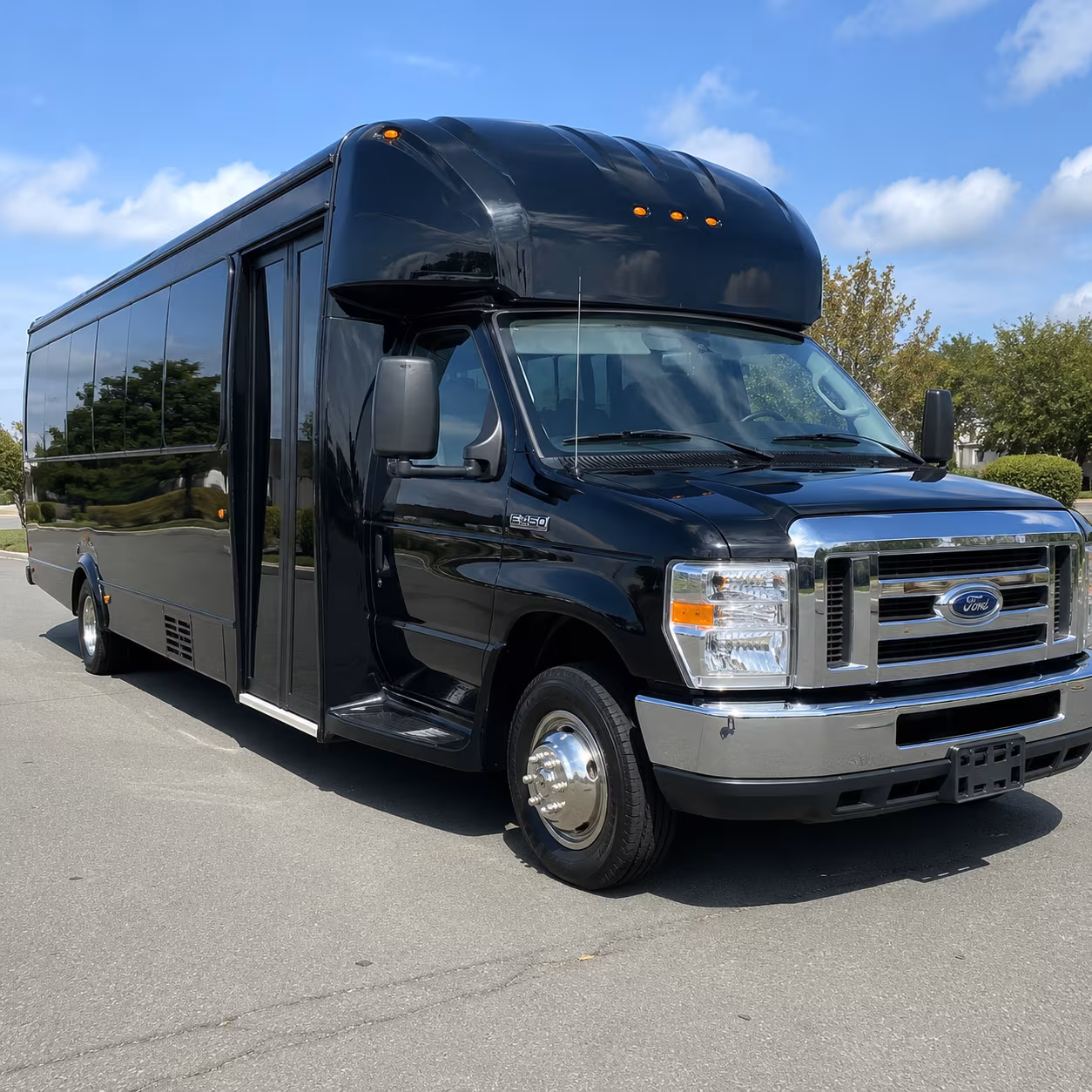 santa ana holiday party bus rental