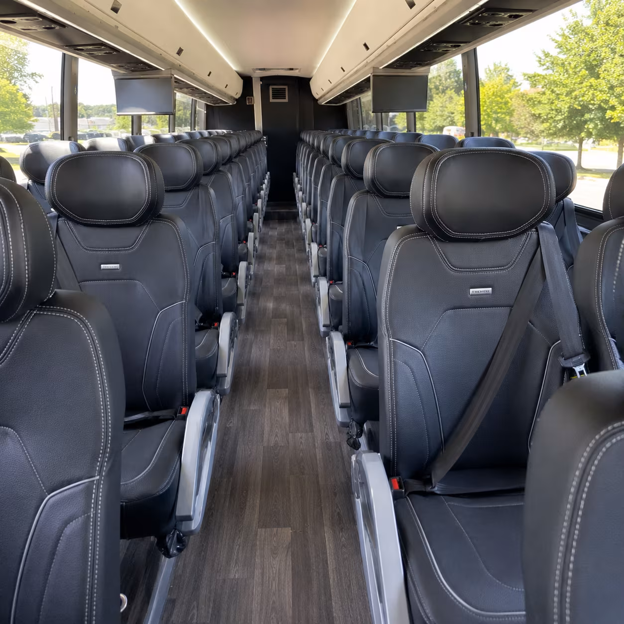 santa ana school event transportation onboard seating