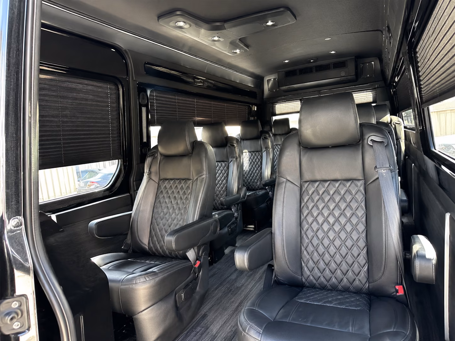 santa ana sporting event transportation onboard seating